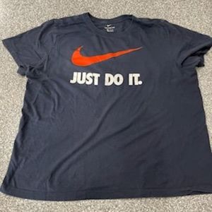 Nike Just Do It Navy XXL T Shirt